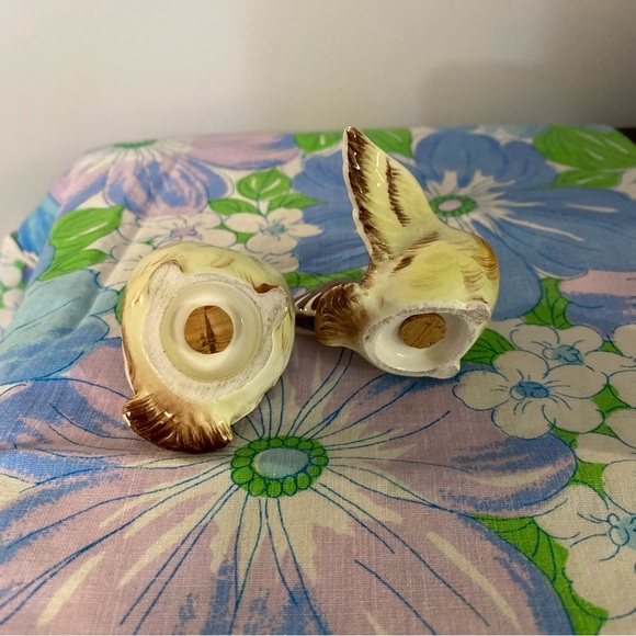 Vintage Baby bird salt and pepper shakers fat little birds - Picture 8 of 10